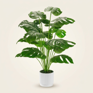 Premium 28” Faux Monstera Plant
