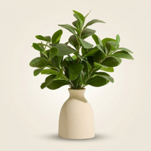 16” Small Artificial Eucalyptus Plant for Shelves, Desks & Table Decor